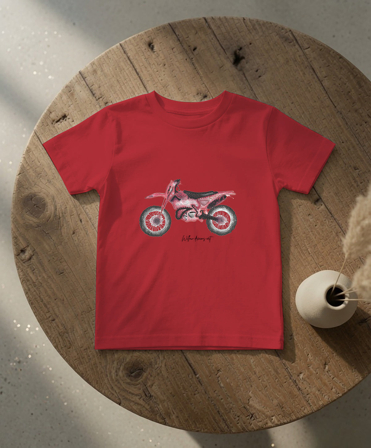 Toddler Everyday Tee | Dirt Bike Design