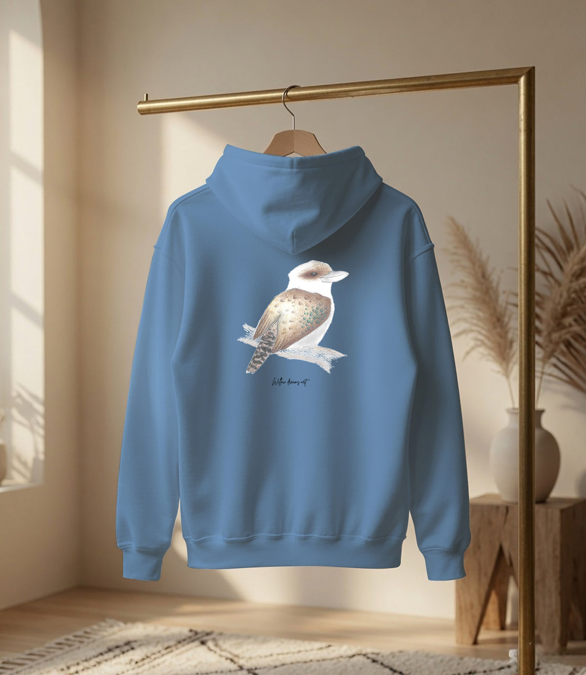 Adult Front & Back Everyday Hoodie | Kookaburra design
