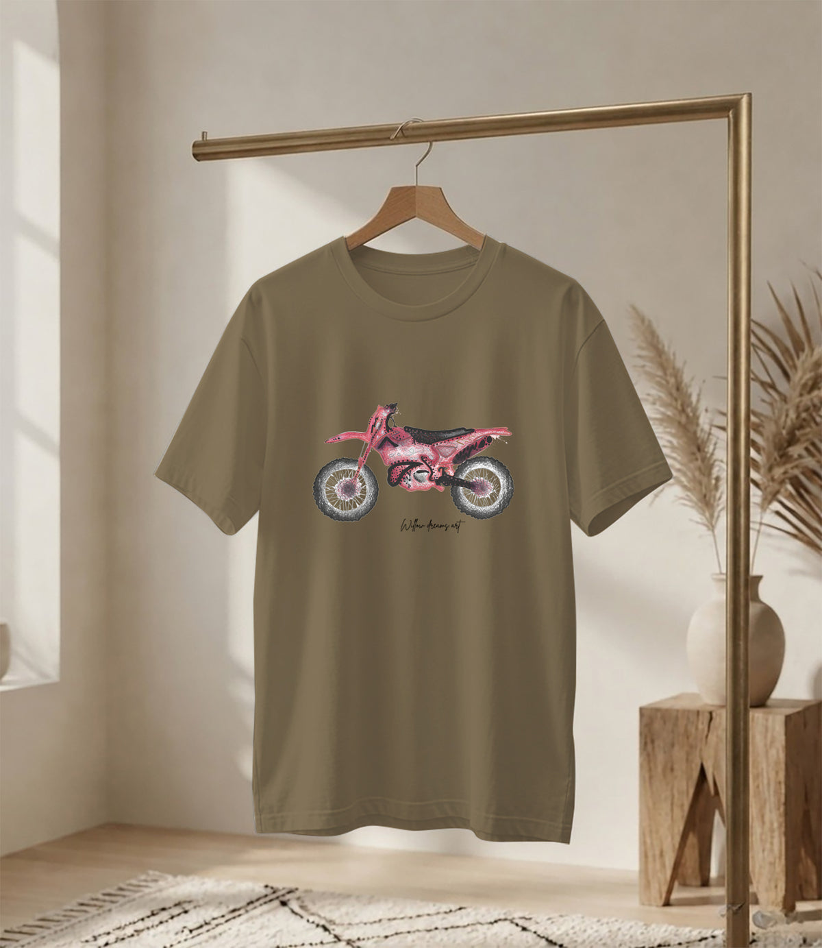 Adult Everyday Tee | Dirt Bike Design