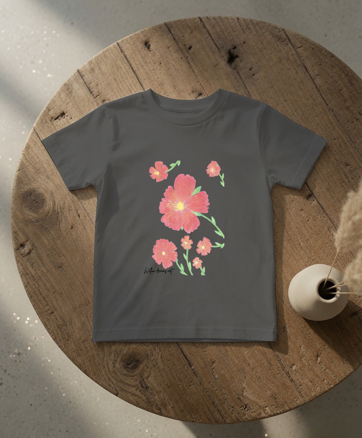 Toddler Everyday Tee | Flowers Design