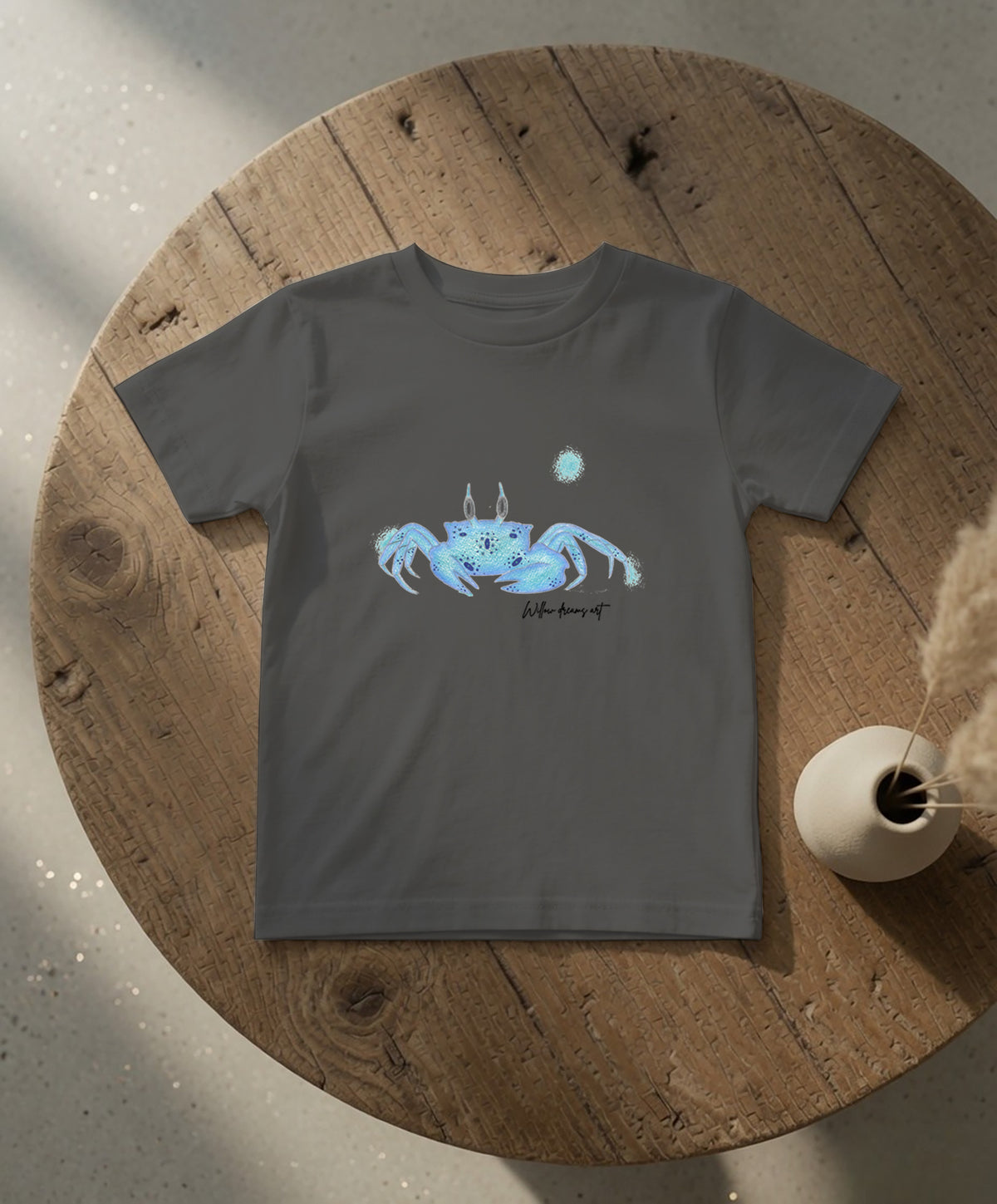 Toddler Everyday Tee | Blue Crab Design