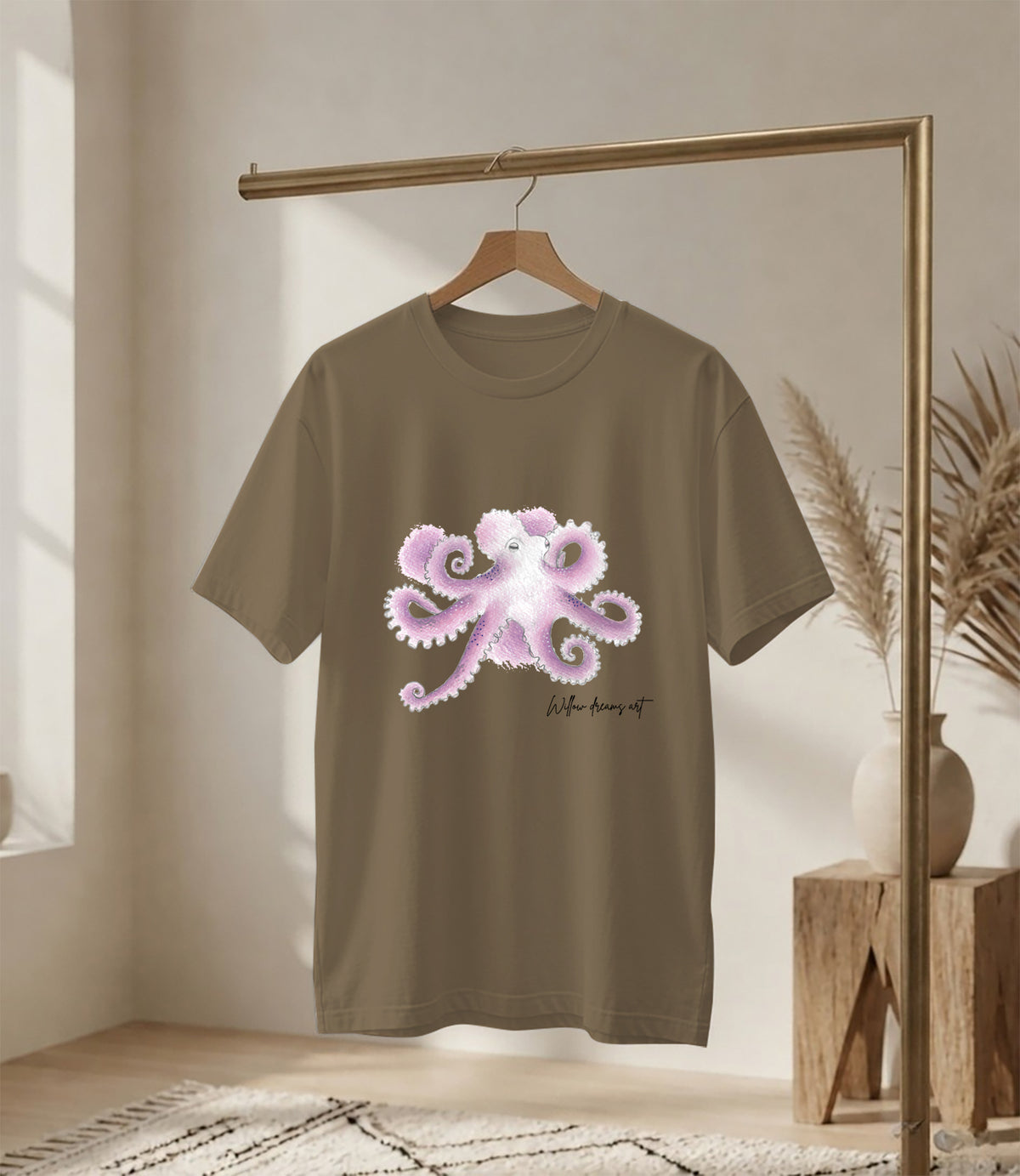 Adult Everyday Tee | Octopus Design