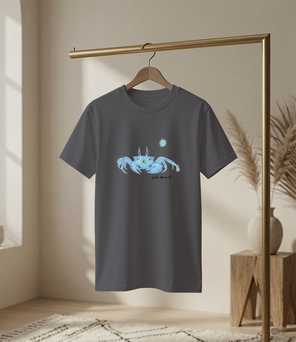 Youth Classic Tee | Blue Crab Design
