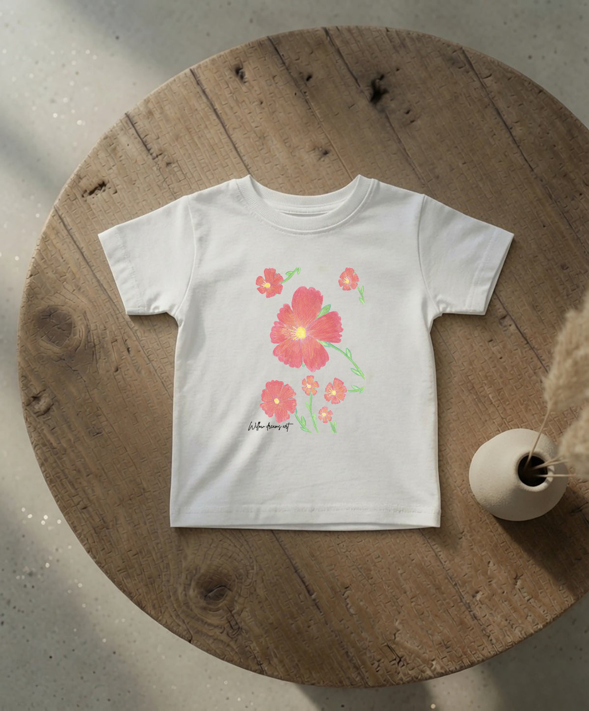 Infant Everyday Tee | Flowers Design