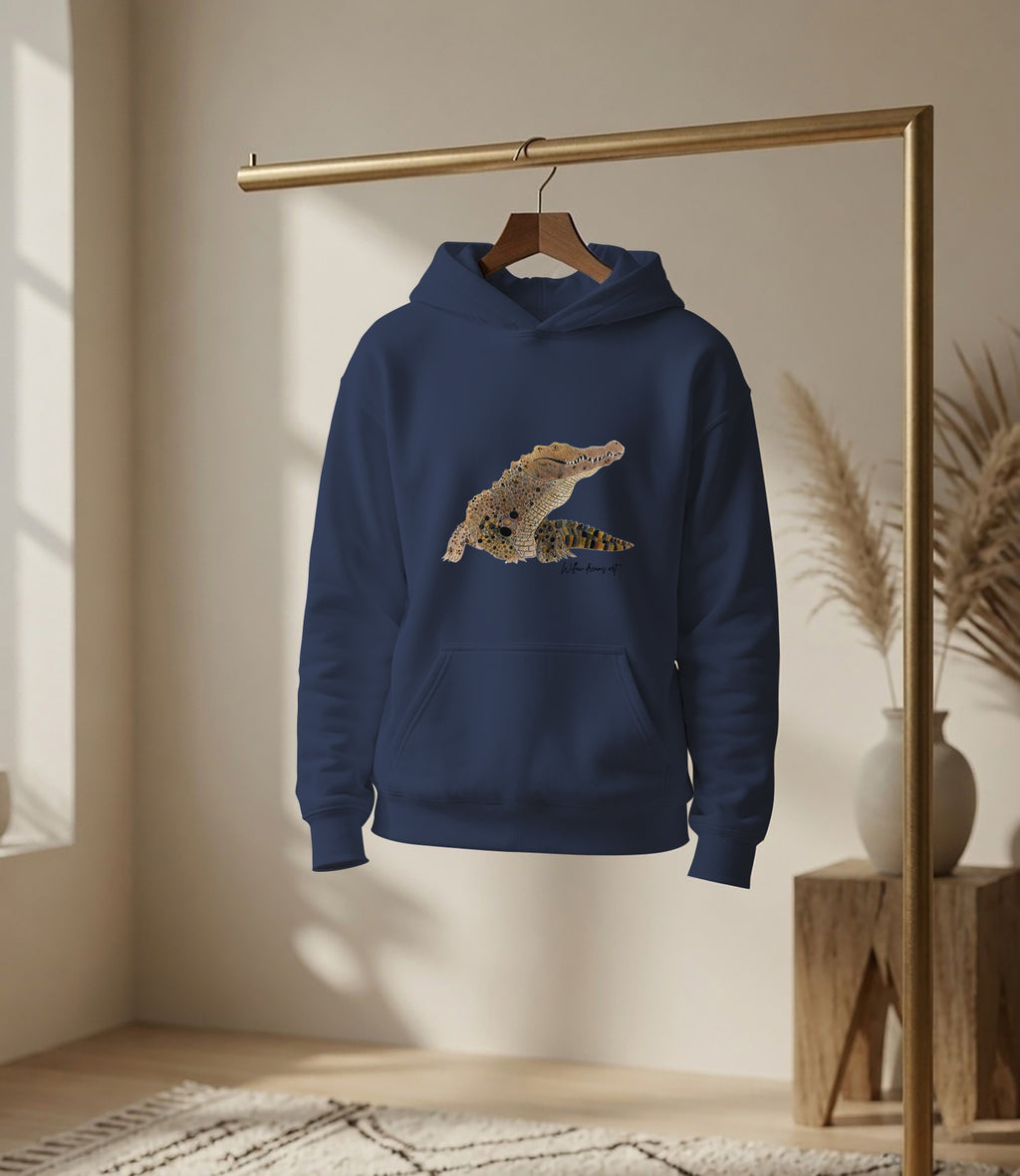 Youth Everyday Hoodie | Crocodile Design
