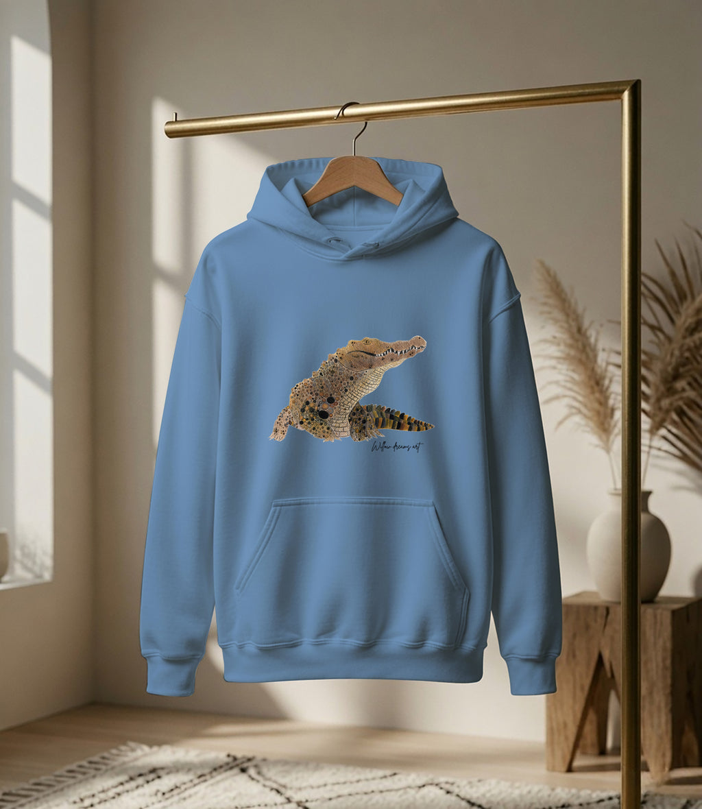 Adult Everyday Hoodie | Crocodile Design