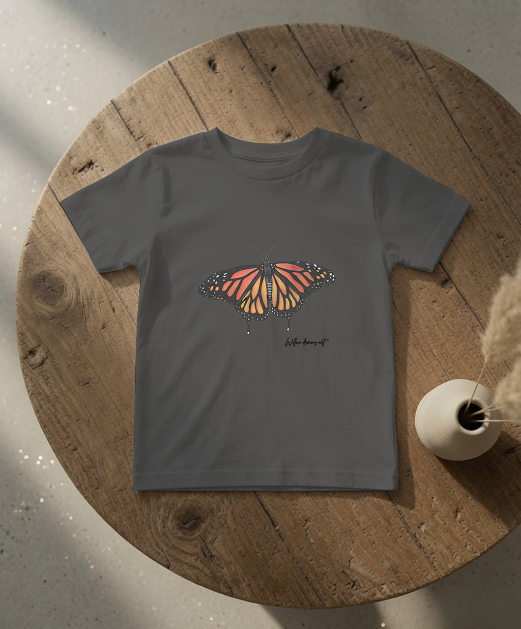 Toddler Everyday Tee | Monarch Butterfly Design