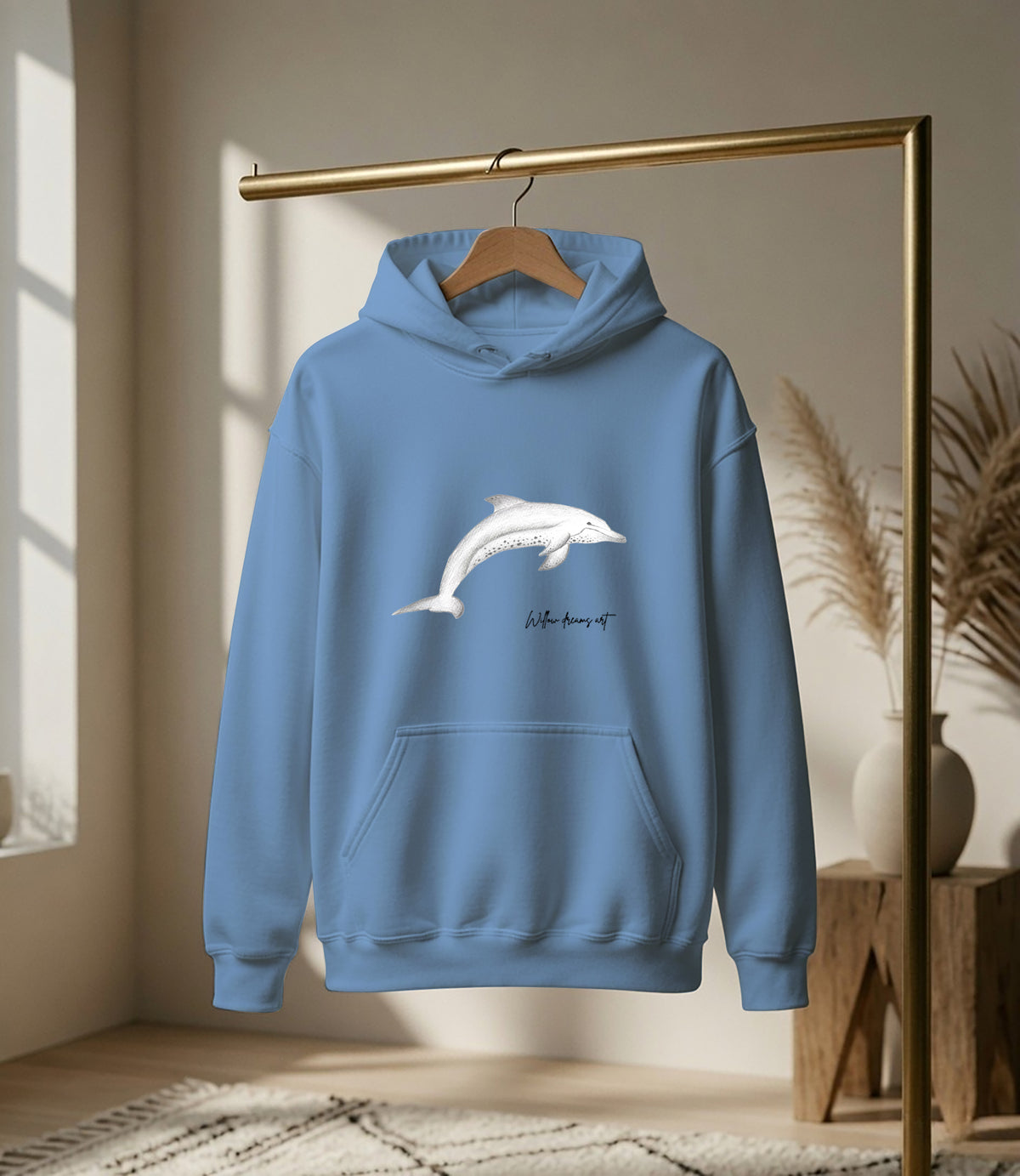 Adult Everyday Hoodie | Dolphin Design