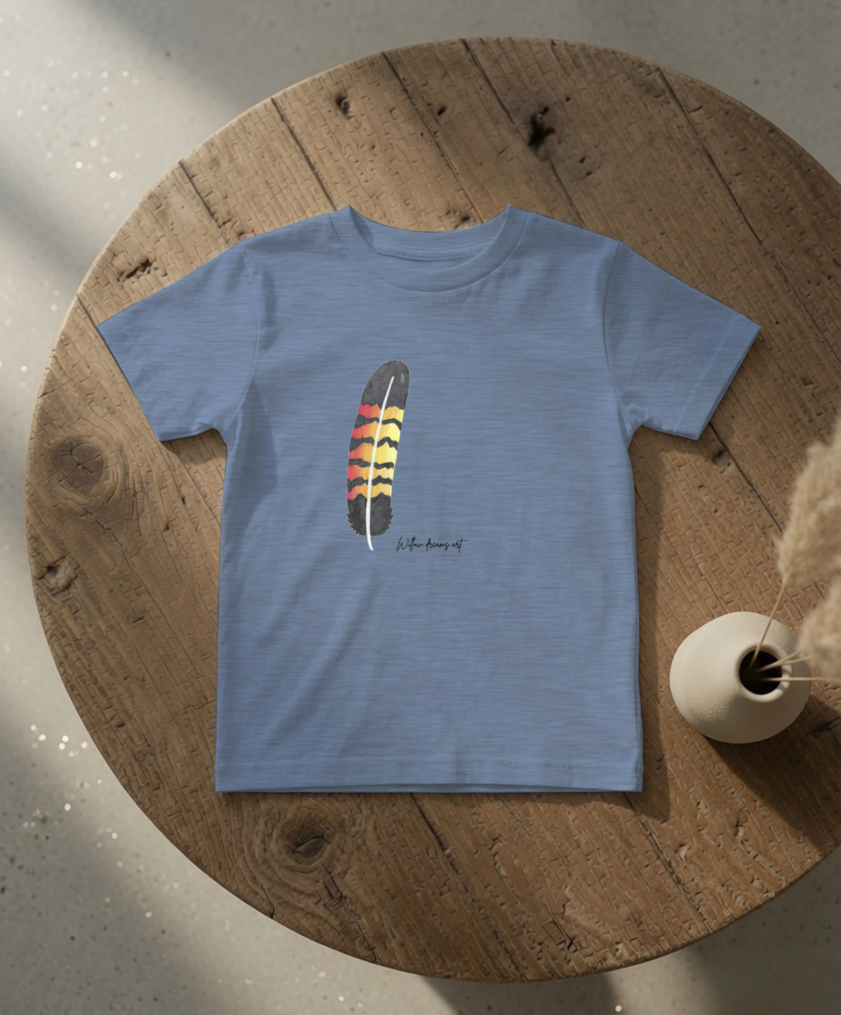 Toddler Everyday Tee | Feather Design