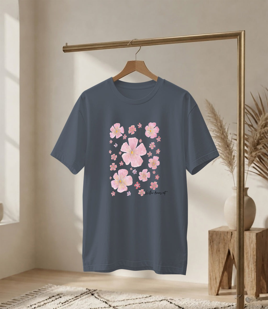 Adult Everyday Tee | Floral Design