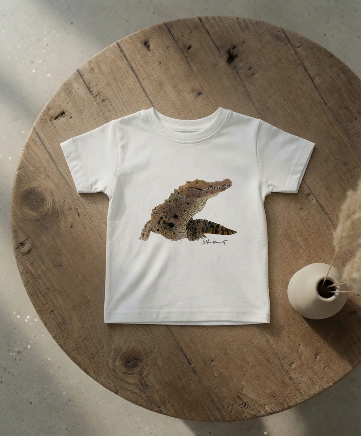 Infant Everyday Tee | Crocodile Design