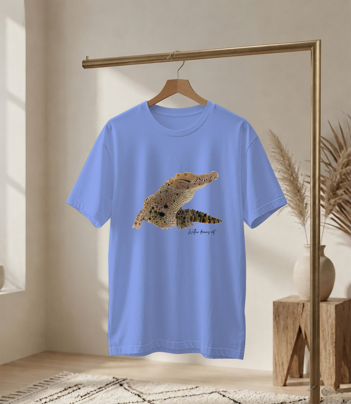 Adult Everyday Tee | Crocodile Design