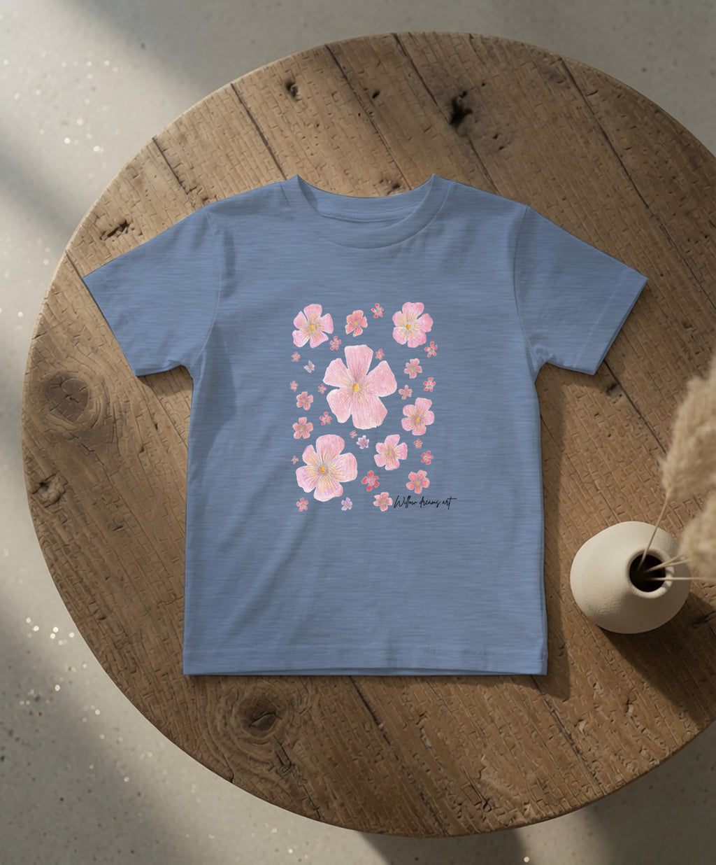 Toddler Everyday Tee | Floral Design