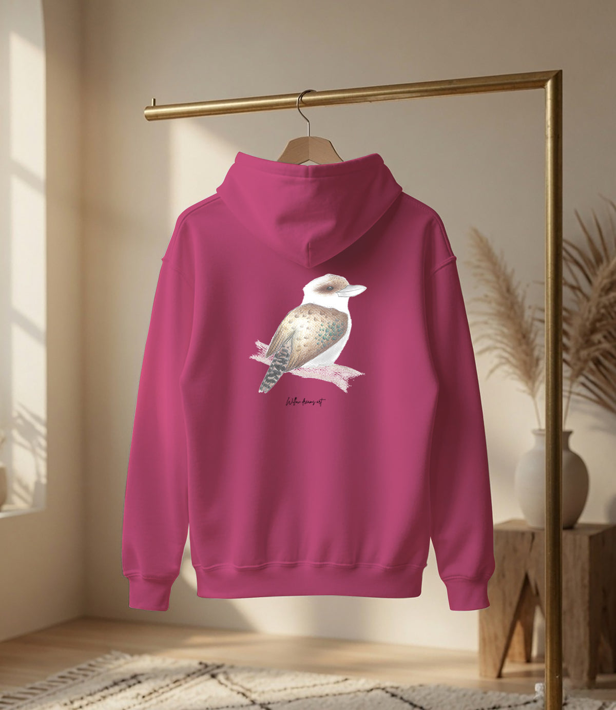 Adult Front & Back Everyday Hoodie | Kookaburra design