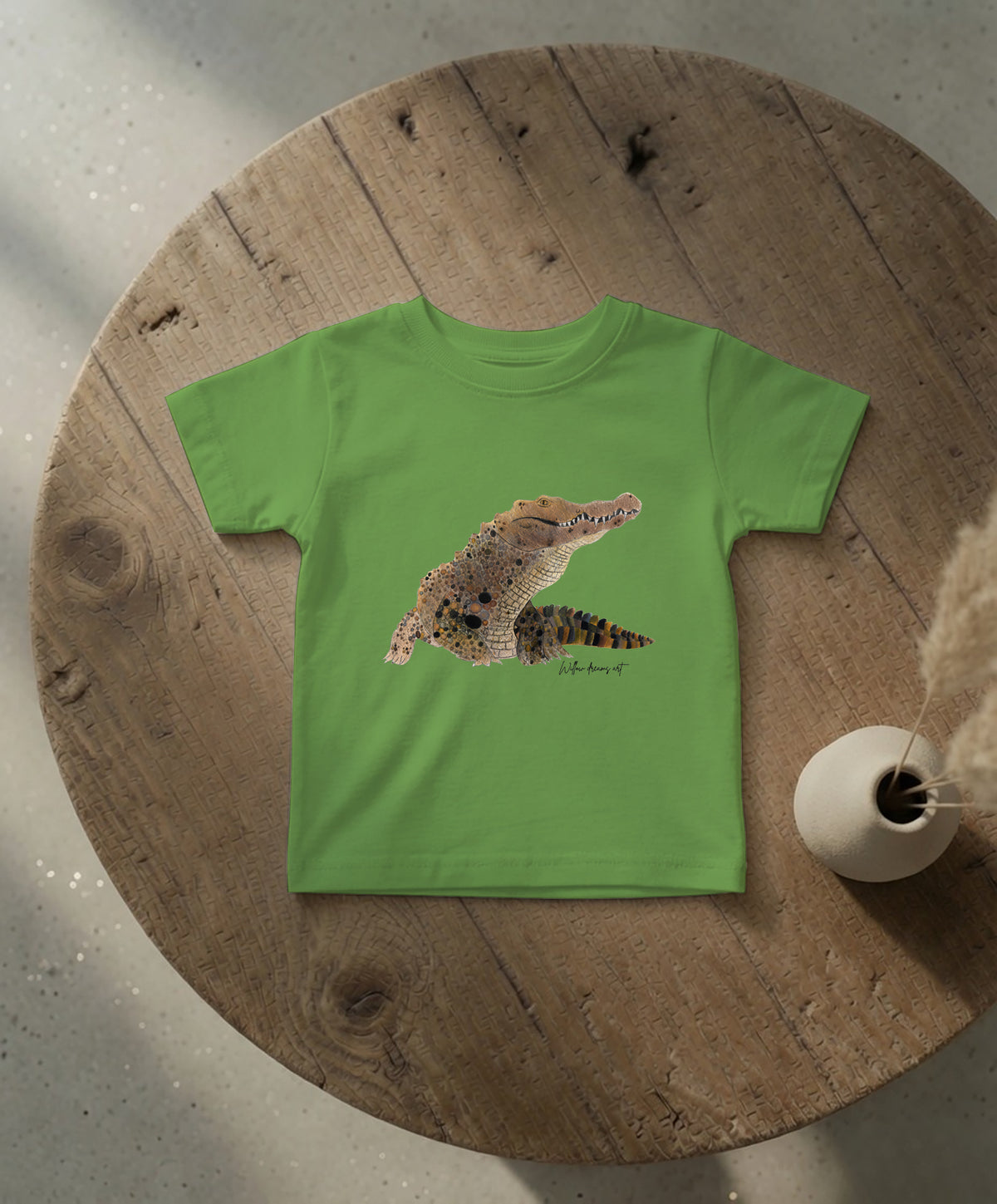 Infant Everyday Tee | Crocodile Design