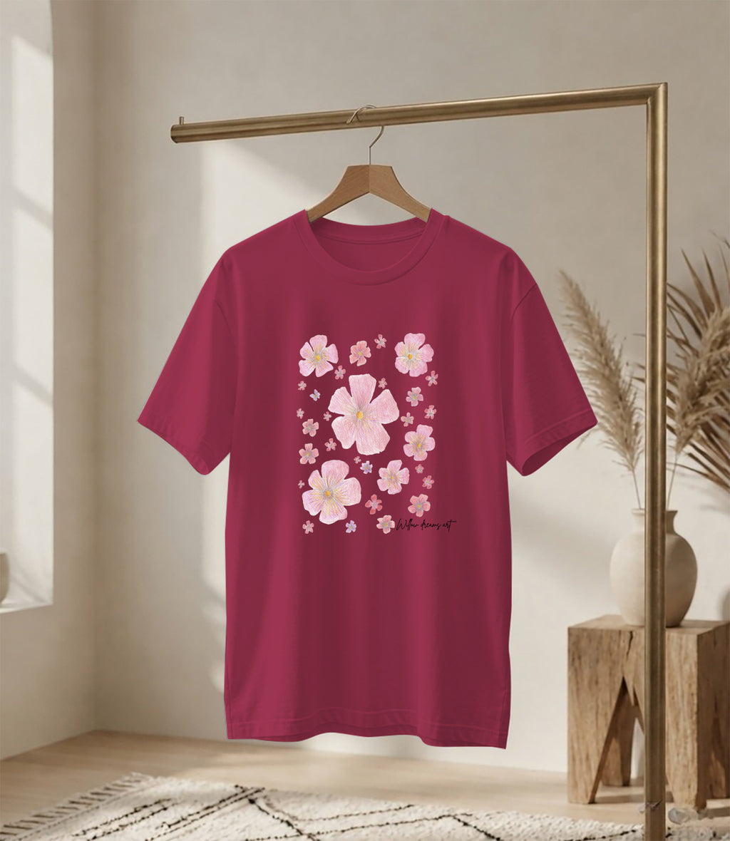 Adult Everyday Tee | Floral Design