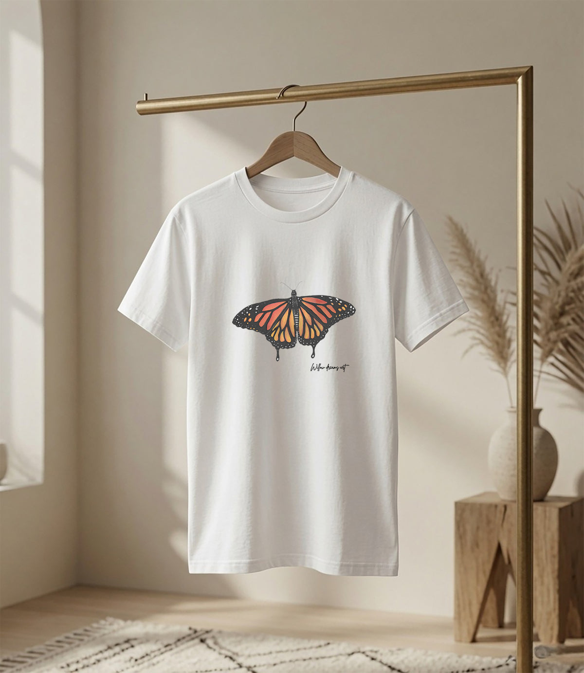 Youth Classic Tee | Monarch Butterfly Design