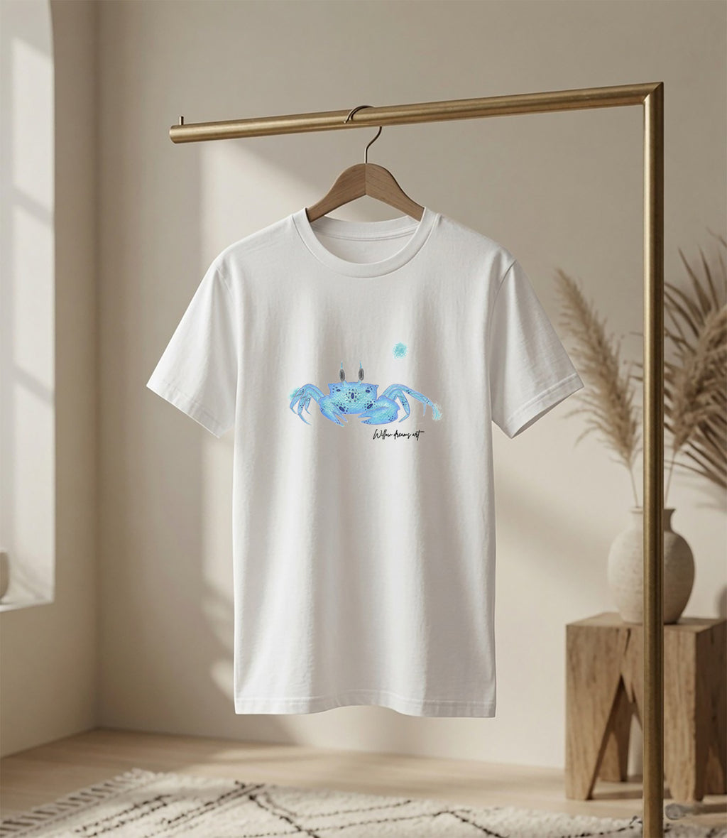 Youth Classic Tee | Blue Crab Design