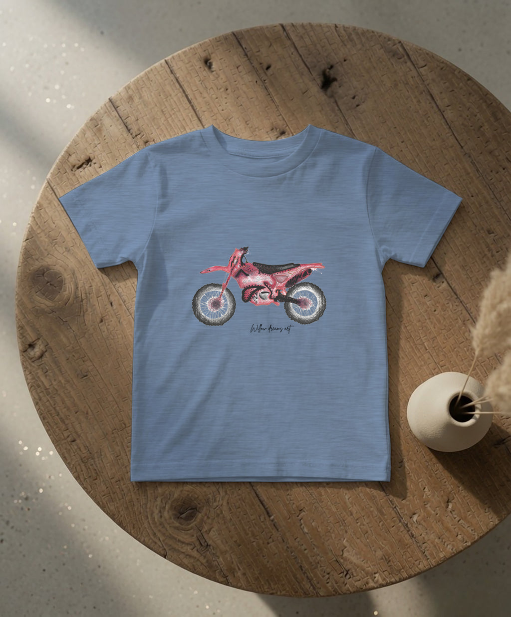 Toddler Everyday Tee | Dirt Bike Design