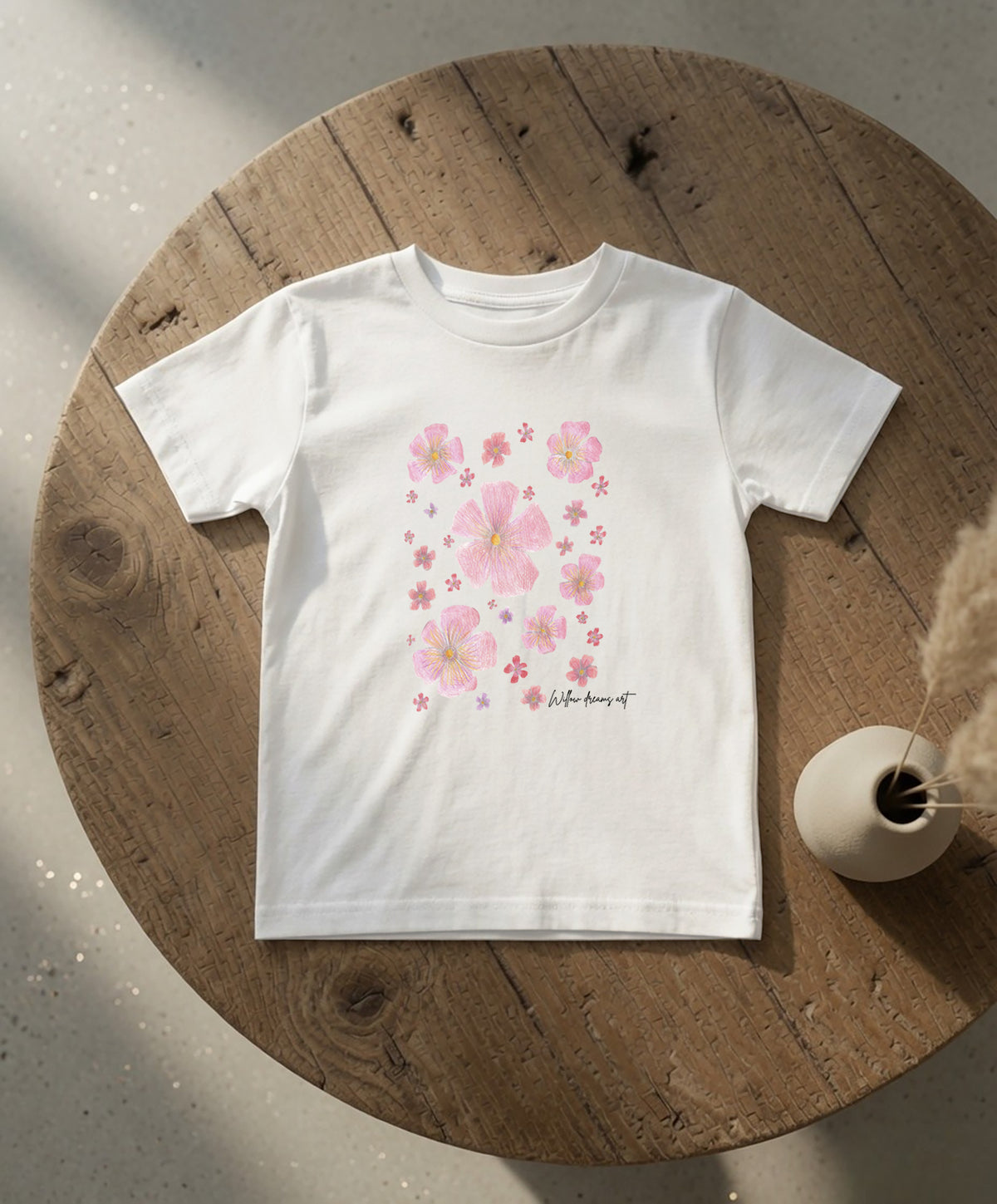 Toddler Everyday Tee | Floral Design