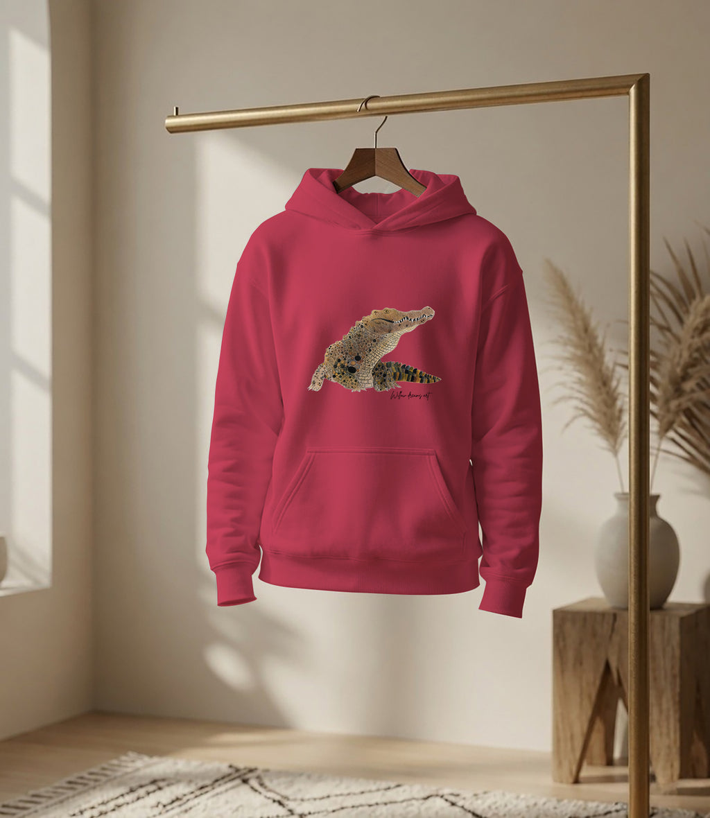 Youth Everyday Hoodie | Crocodile Design