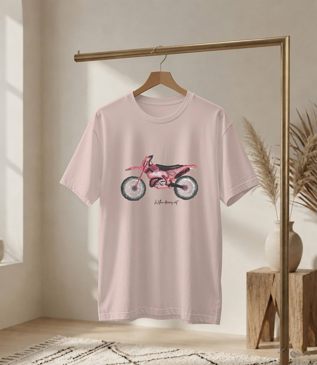 Adult Everyday Tee | Dirt Bike Design