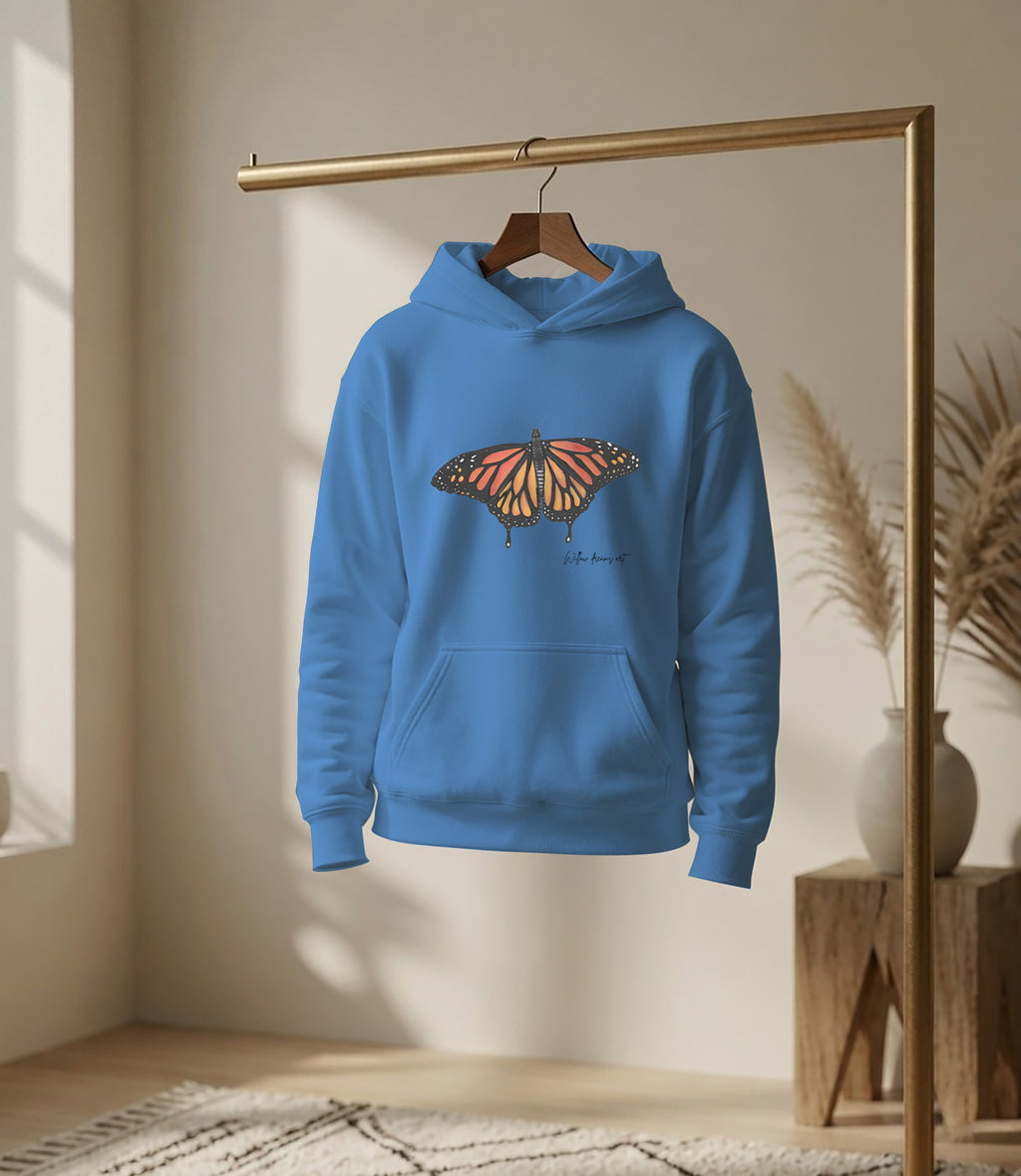 Youth Everyday Hoodie | Monarch Butterfly Design