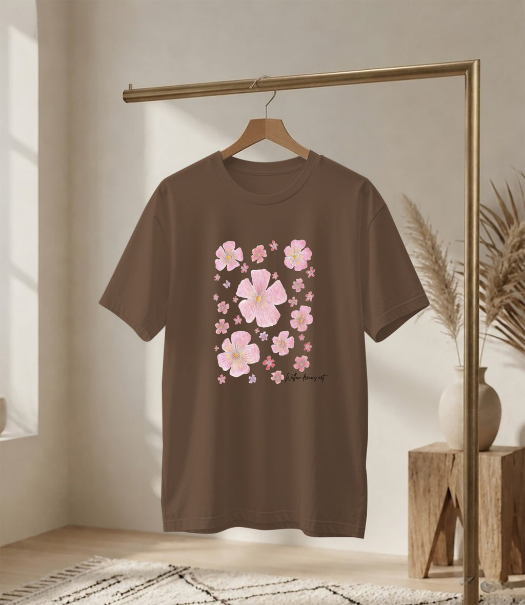 Adult Everyday Tee | Floral Design