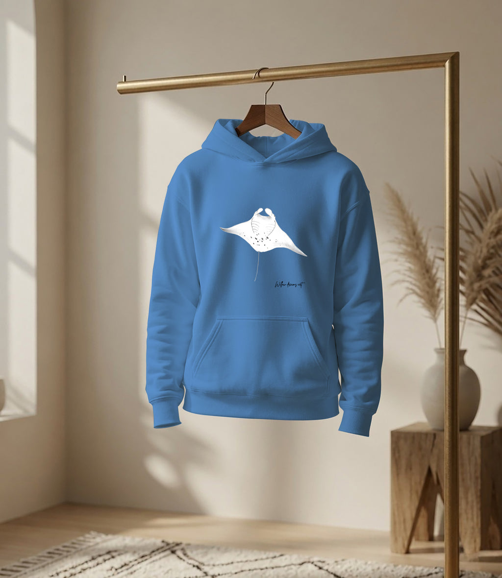 Youth Everyday Hoodie | Manta Ray Design