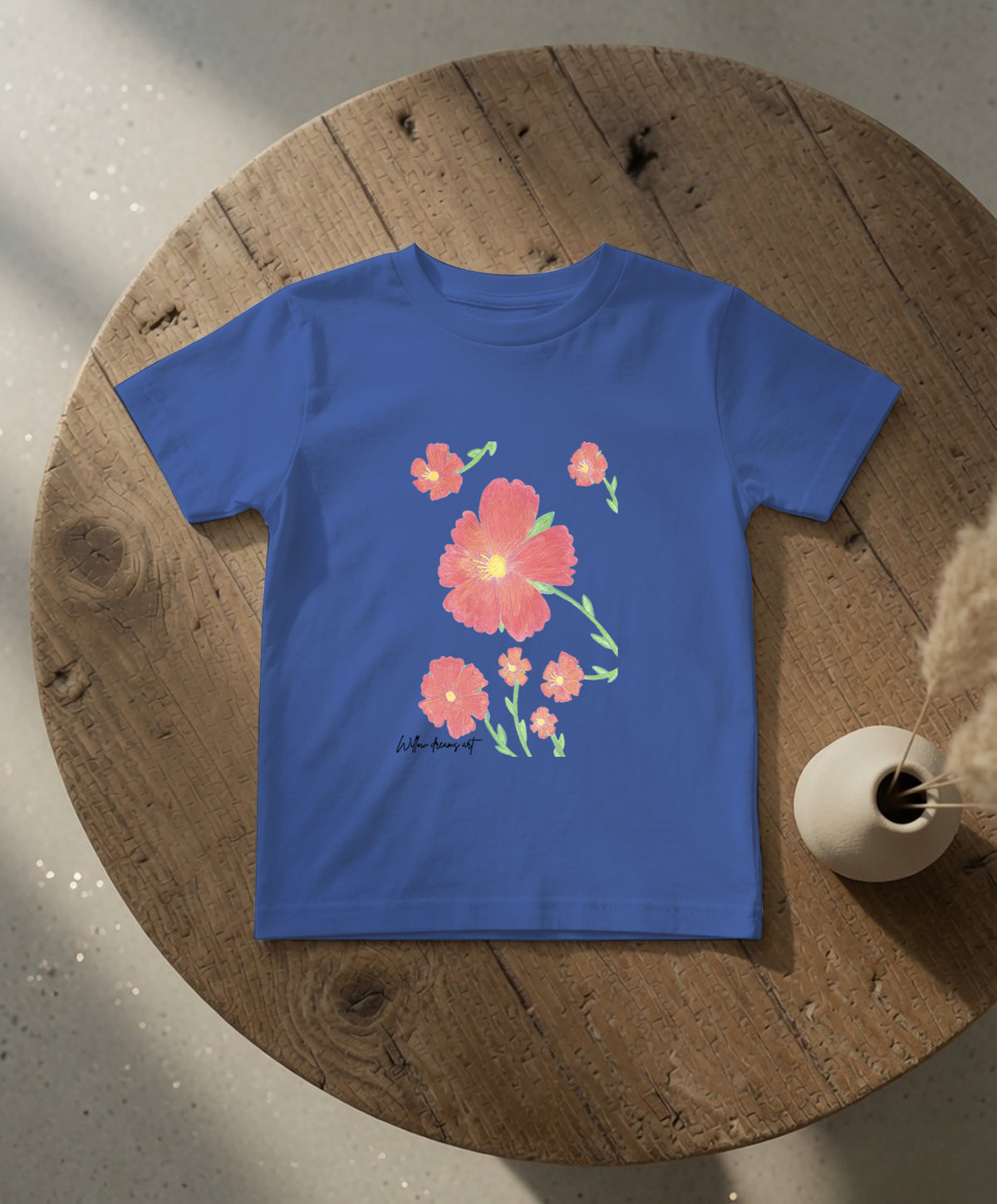 Toddler Everyday Tee | Flowers Design