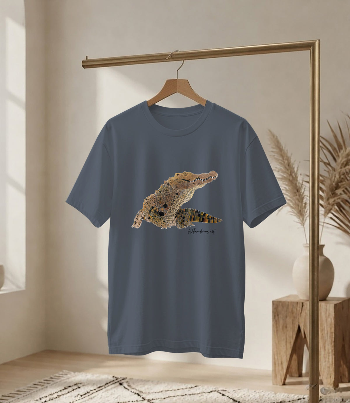 Adult Everyday Tee | Crocodile Design