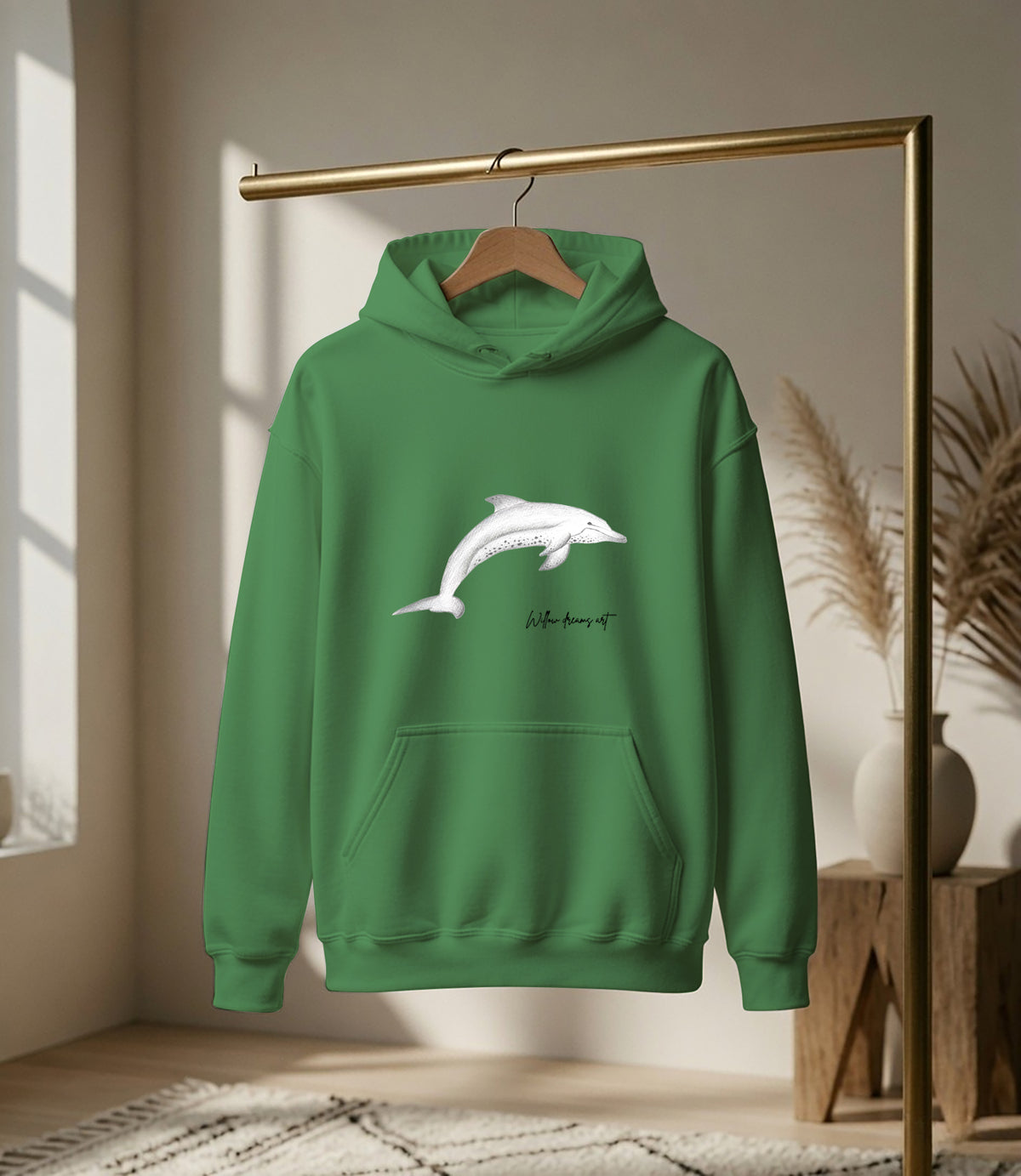 Adult Everyday Hoodie | Dolphin Design