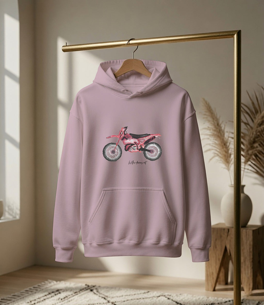 Adult Everyday Hoodie | Dirt Bike Design