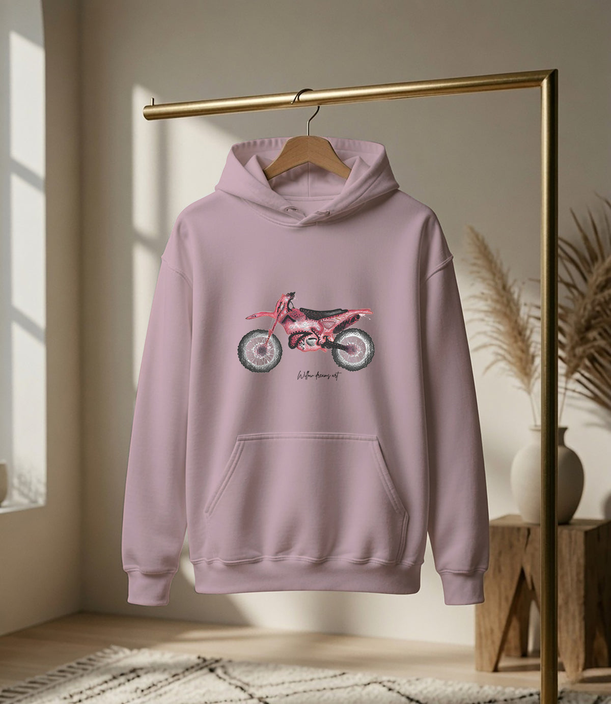 Adult Everyday Hoodie | Dirt Bike Design