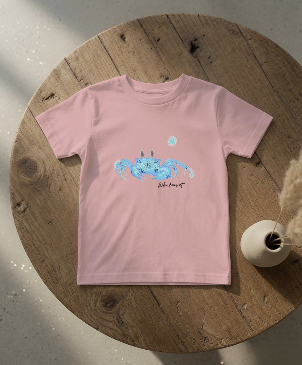 Toddler Everyday Tee | Blue Crab Design