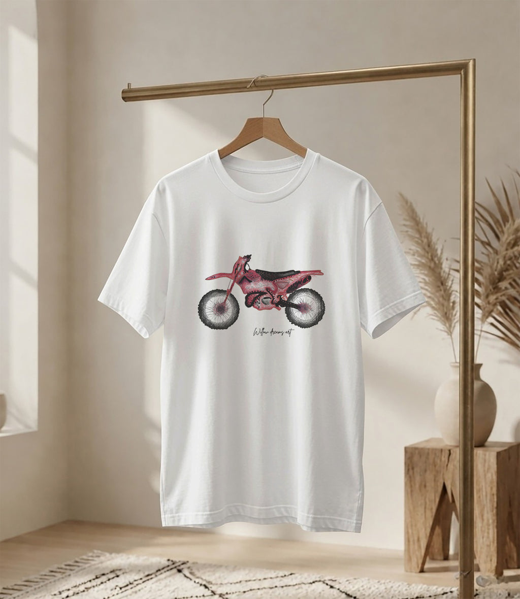 Adult Everyday Tee | Dirt Bike Design
