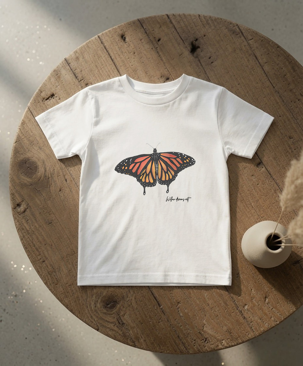 Toddler Everyday Tee | Monarch Butterfly Design