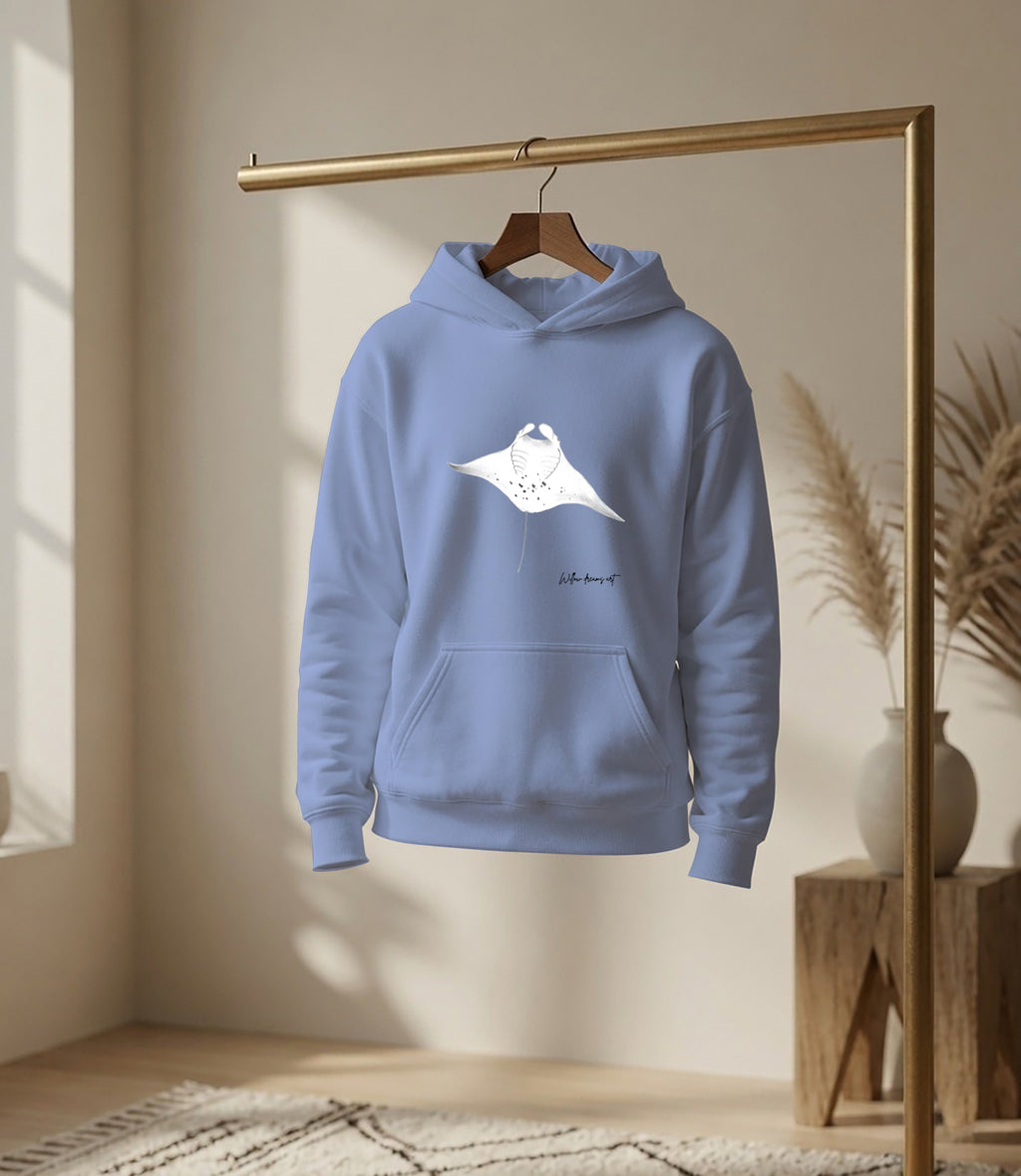 Youth Everyday Hoodie | Manta Ray Design