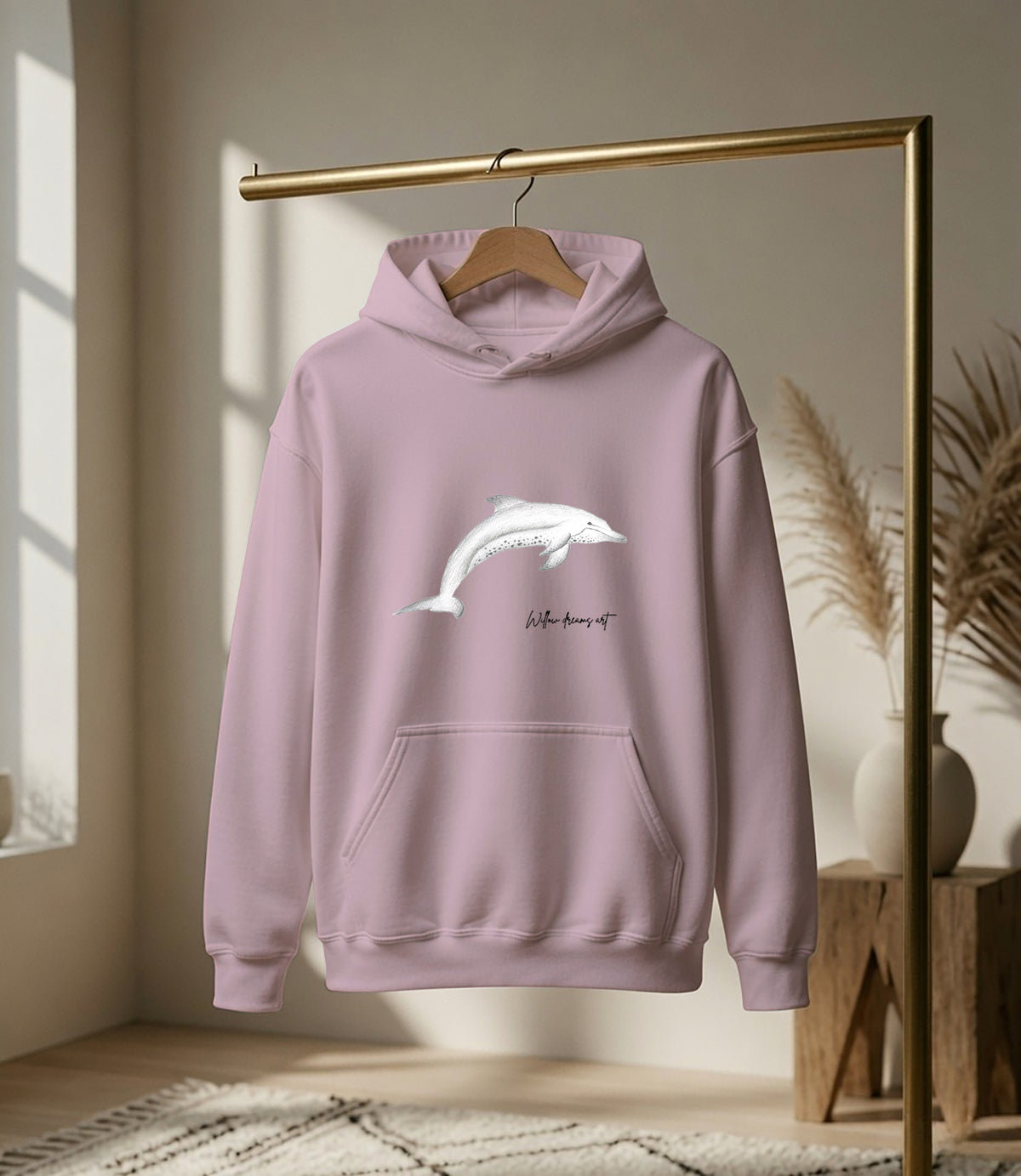 Adult Everyday Hoodie | Dolphin Design
