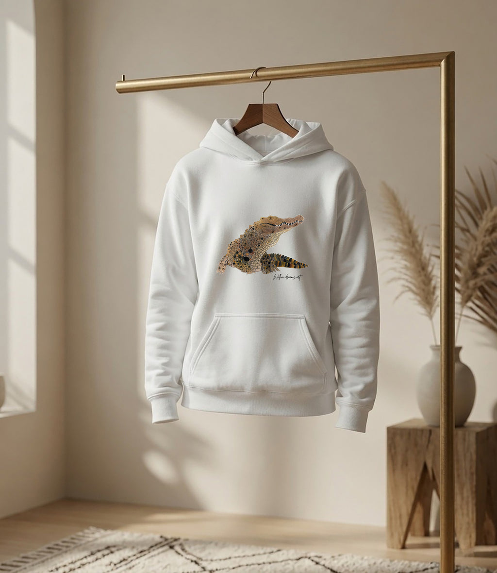Youth Everyday Hoodie | Crocodile Design