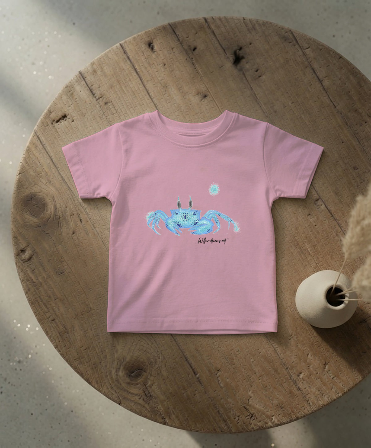 Infant Everyday Tee | Blue Crab Design