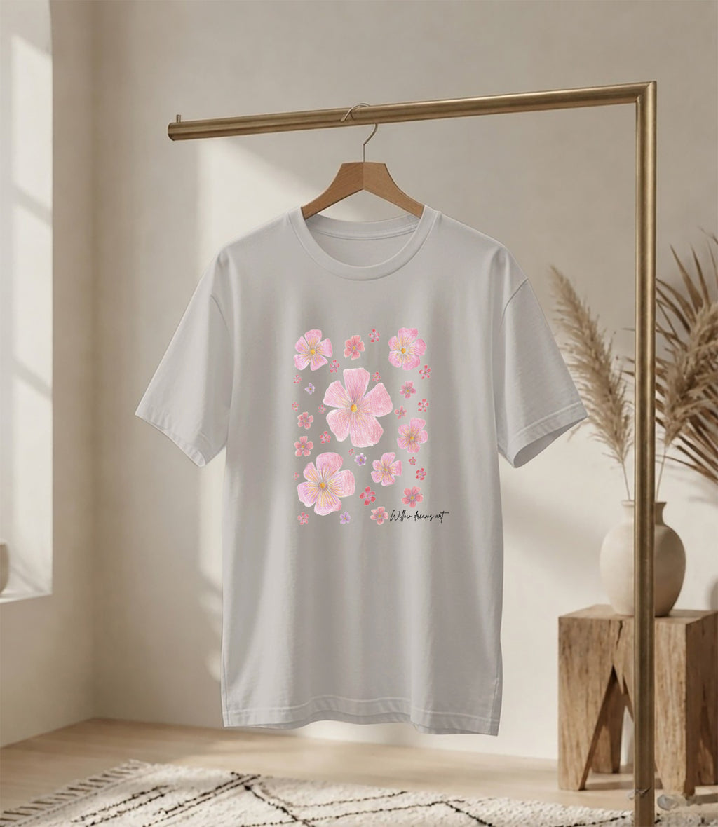 Adult Everyday Tee | Floral Design