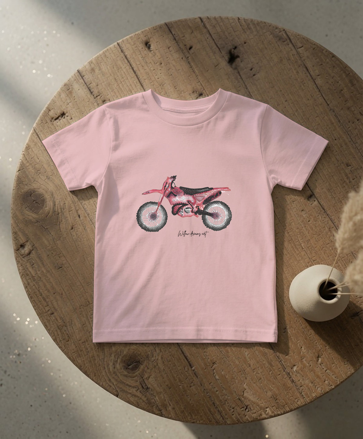 Toddler Everyday Tee | Dirt Bike Design