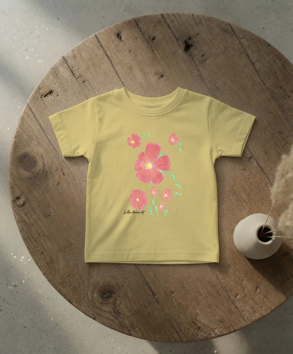 Infant Everyday Tee | Flowers Design