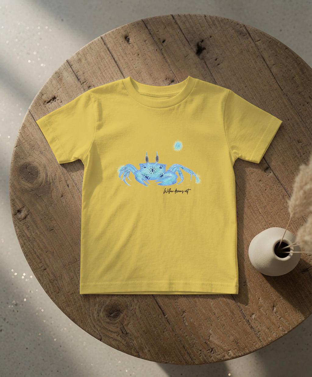 Toddler Everyday Tee | Blue Crab Design