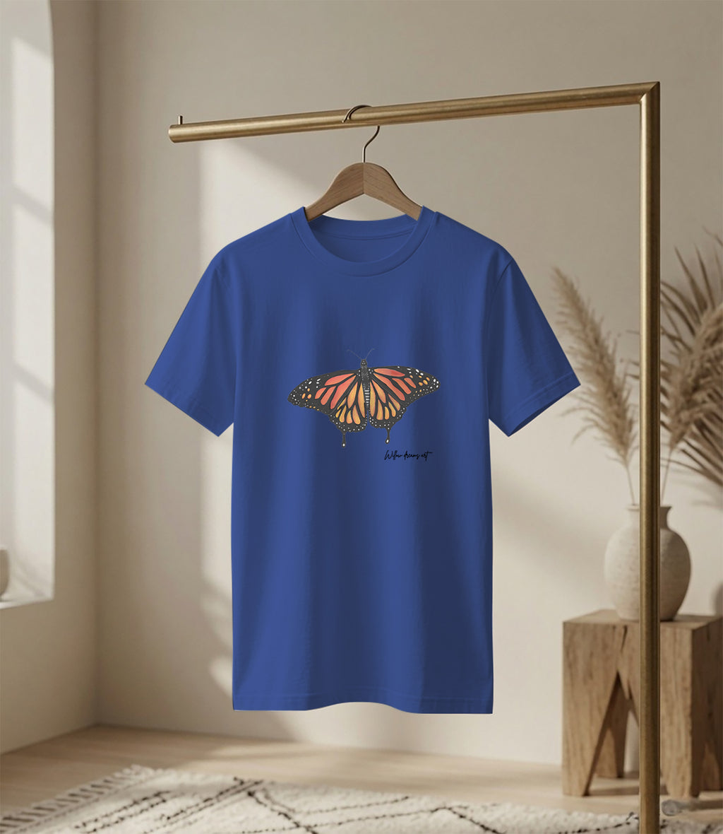 Youth Classic Tee | Monarch Butterfly Design