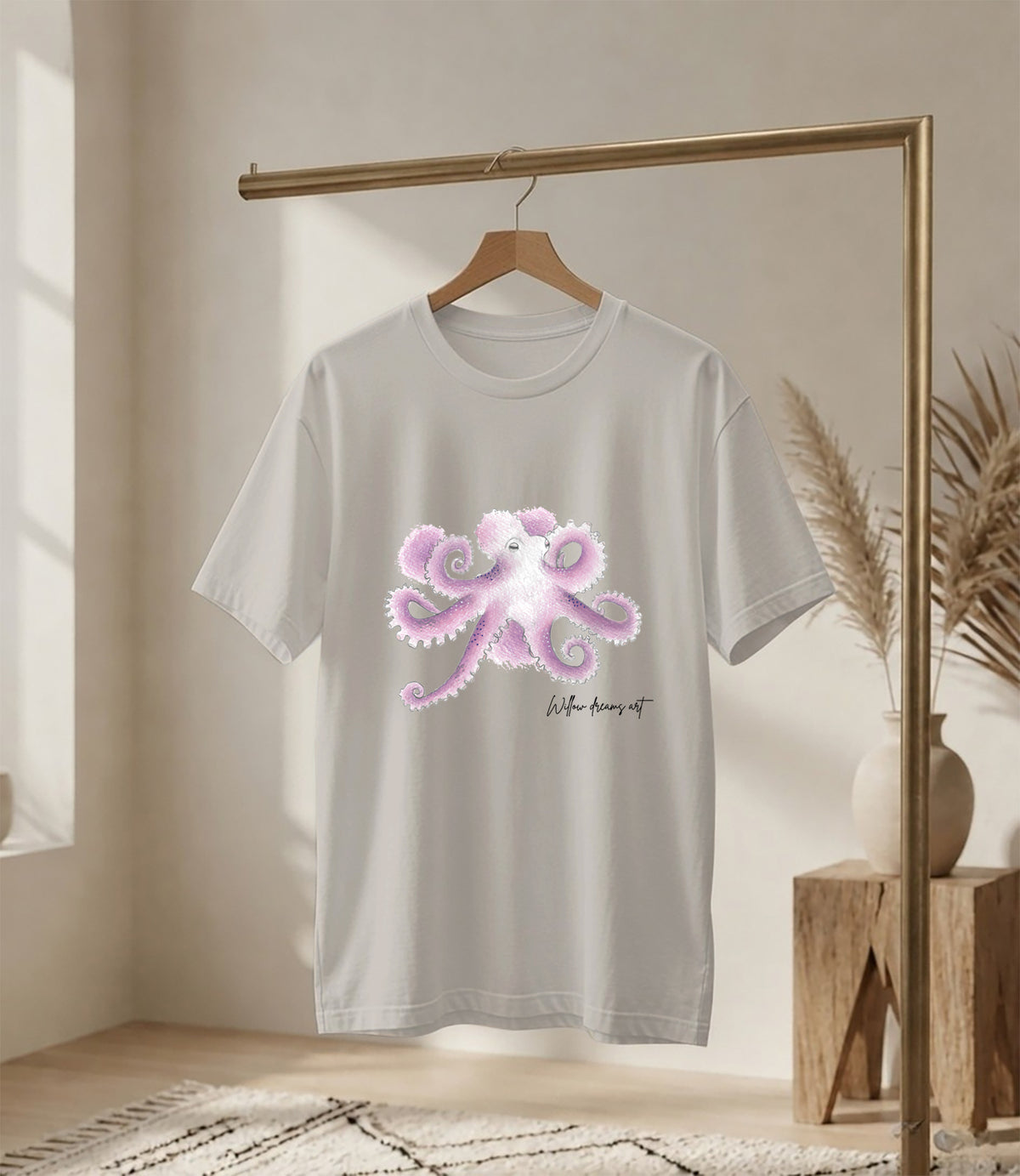 Adult Everyday Tee | Octopus Design
