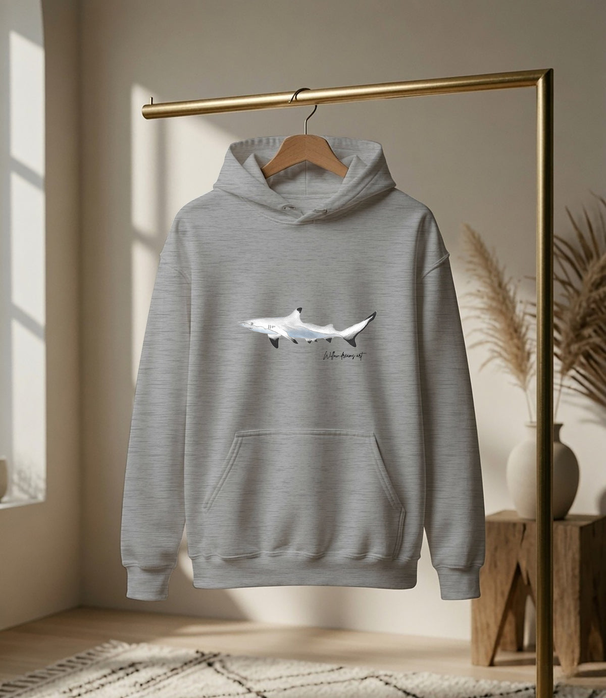 Adult Everyday Hoodie | Shark Design