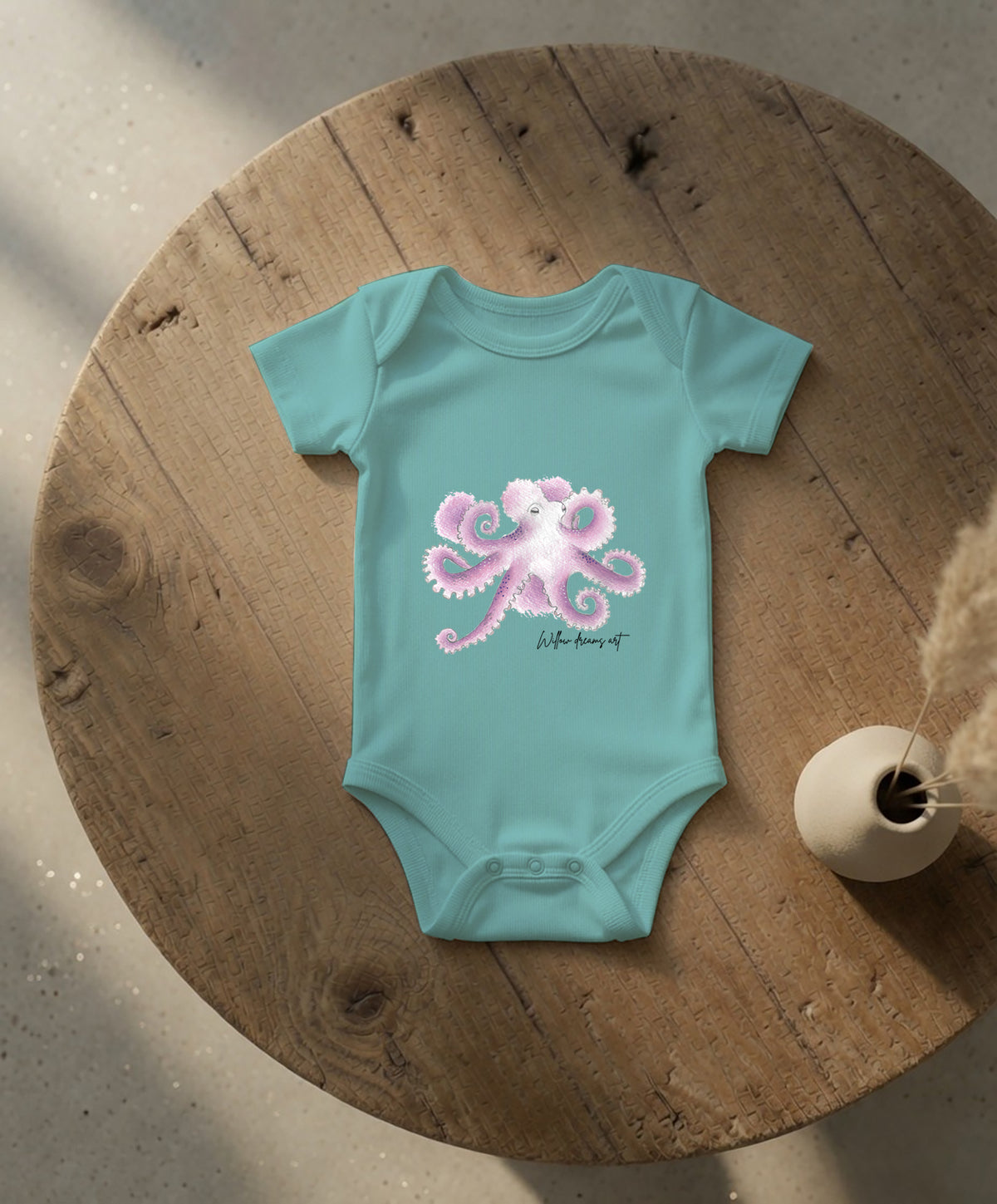 Baby Essential Bodysuit | Octopus Design
