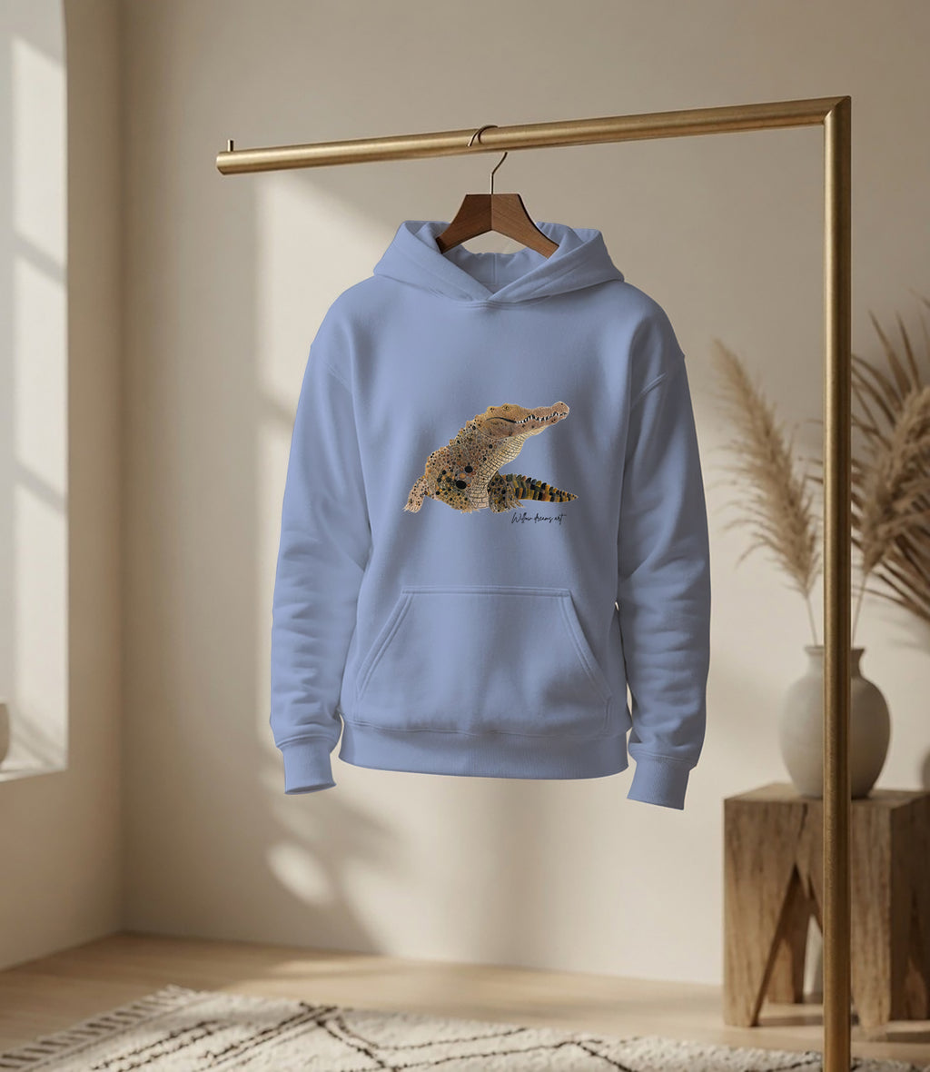 Youth Everyday Hoodie | Crocodile Design